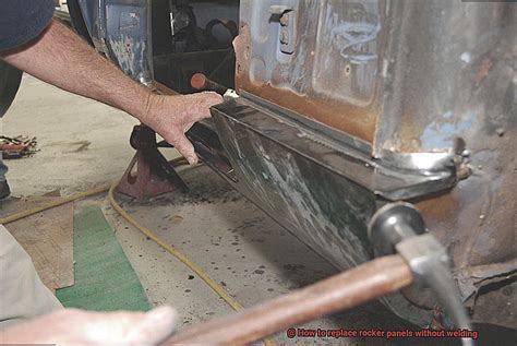 how to patch in sheet metal panel without welding|repair body panels without welding.